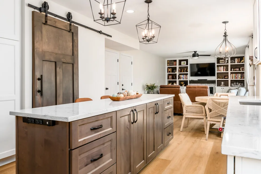 Snow and Shale Transitional Kitchen Renovation by Kitchen Solvers Of Allentown - Photo 10