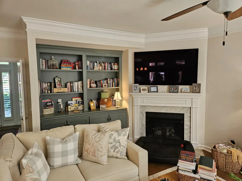 Two-Tone Cabinet Transitional Kitchen Renovation by Kitchen Solvers Of Spring Hill - Photo 17