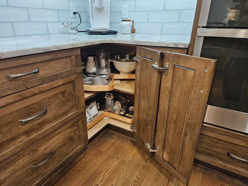 Two-Tone Cabinet Transitional Kitchen Renovation by Kitchen Solvers Of Spring Hill - Photo 7