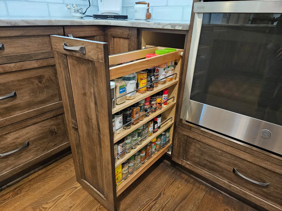 Two-Tone Cabinet Transitional Kitchen Renovation by Kitchen Solvers Of Spring Hill - Photo 24