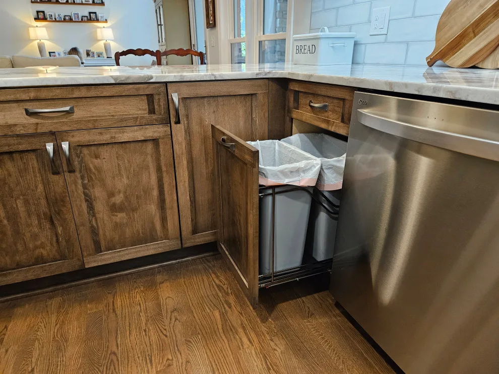 Two-Tone Cabinet Transitional Kitchen Renovation by Kitchen Solvers Of Spring Hill - Photo 9