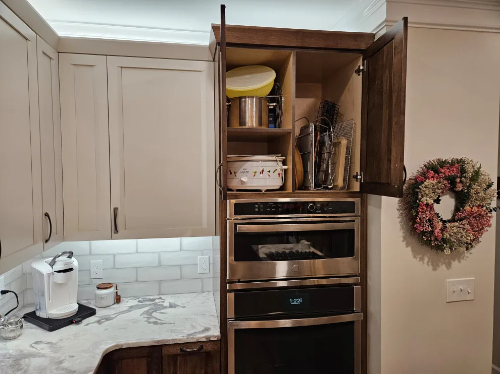 Two-Tone Cabinet Transitional Kitchen Renovation by Kitchen Solvers Of Spring Hill - Photo 12