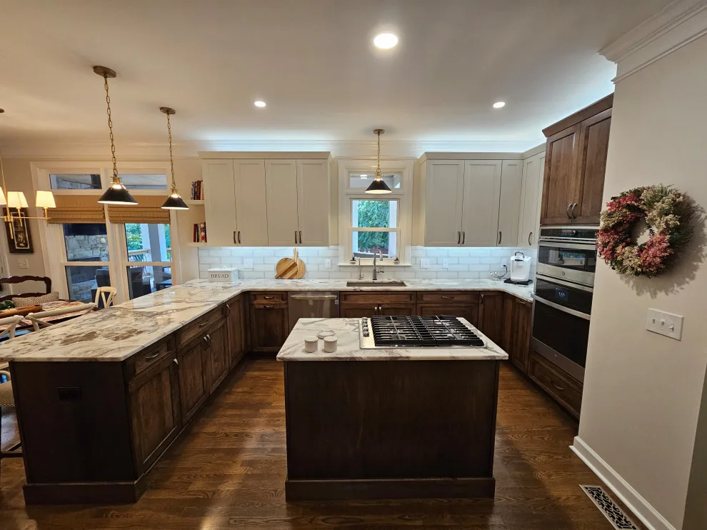 Two-Tone Cabinet Transitional Kitchen Renovation by Kitchen Solvers Of Spring Hill - Photo 20