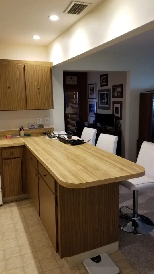 Kitchen Renovation Featuring New White Shaker Doors by Kitchen Solvers Of The Gulf Coast - Photo 4