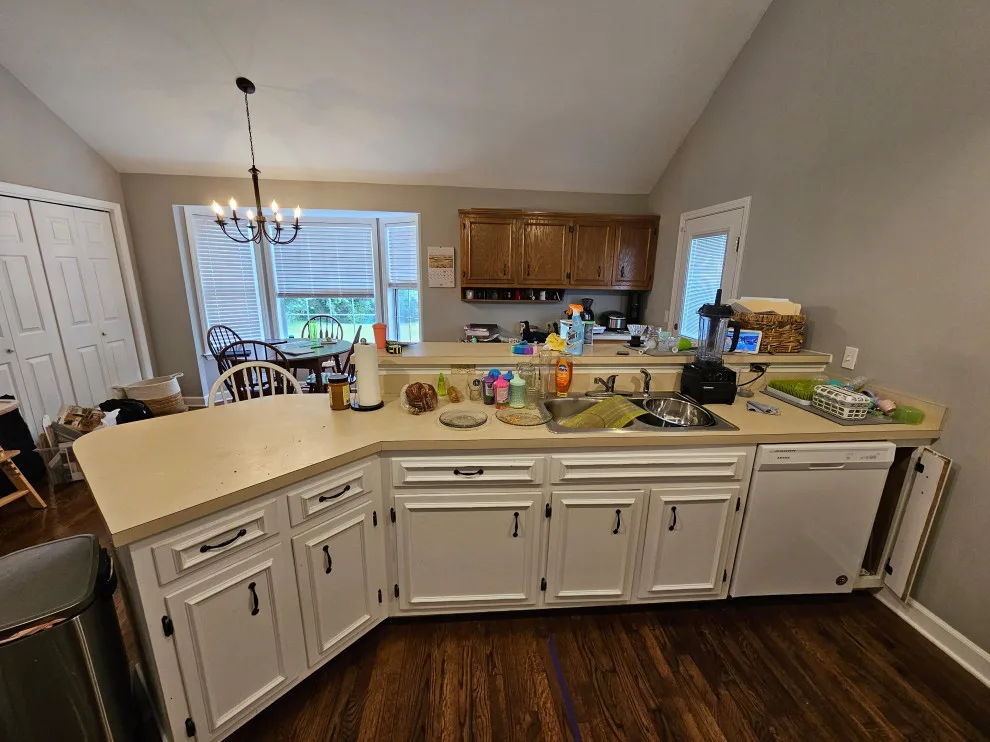 Sandstone Cabinet Transitional Kitchen Renovation by Kitchen Solvers Of Spring Hill - Photo 31