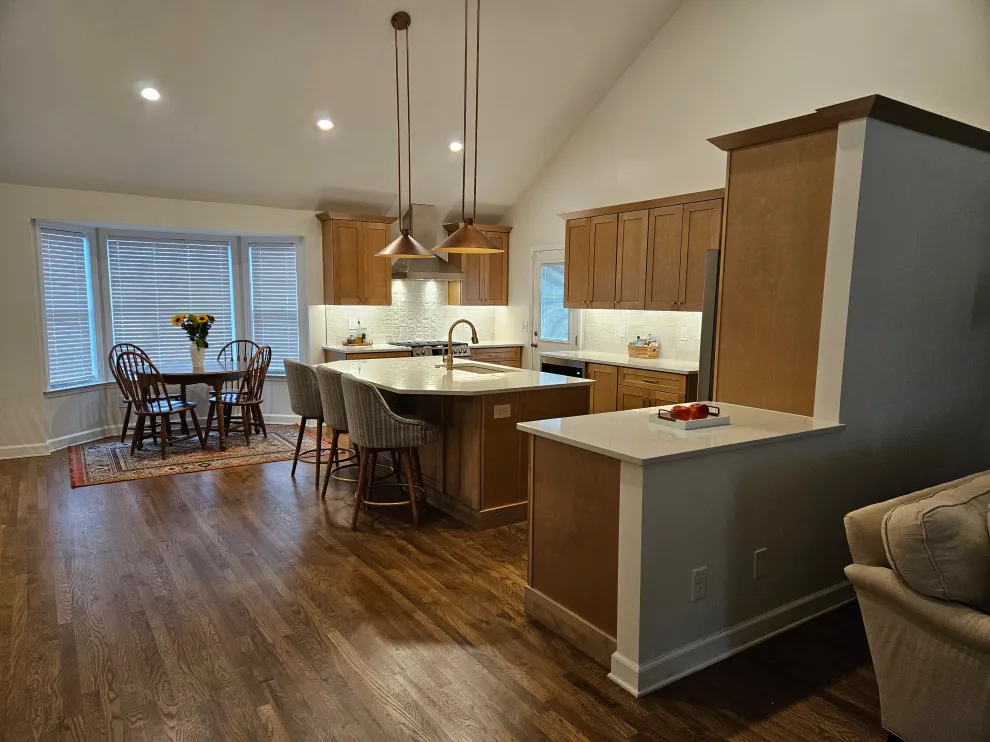 Sandstone Cabinet Transitional Kitchen Renovation by Kitchen Solvers Of Spring Hill - Photo 19