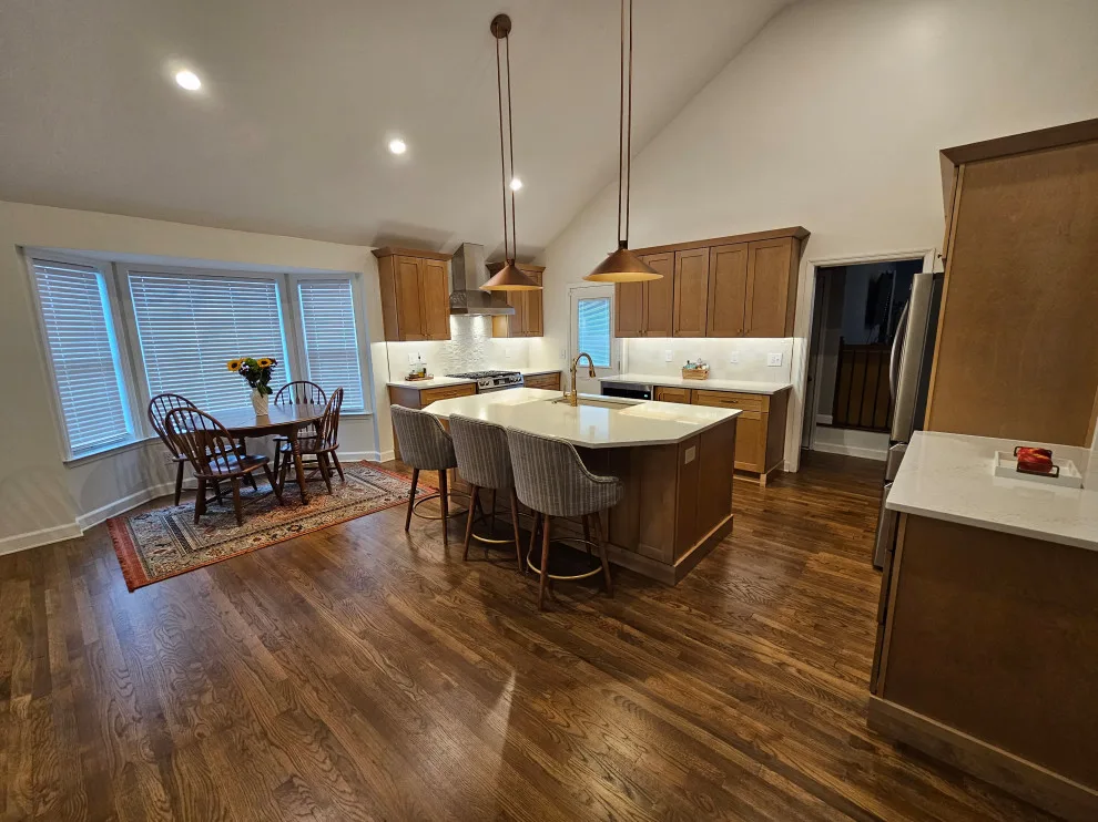 Sandstone Cabinet Transitional Kitchen Renovation by Kitchen Solvers Of Spring Hill - Photo 3
