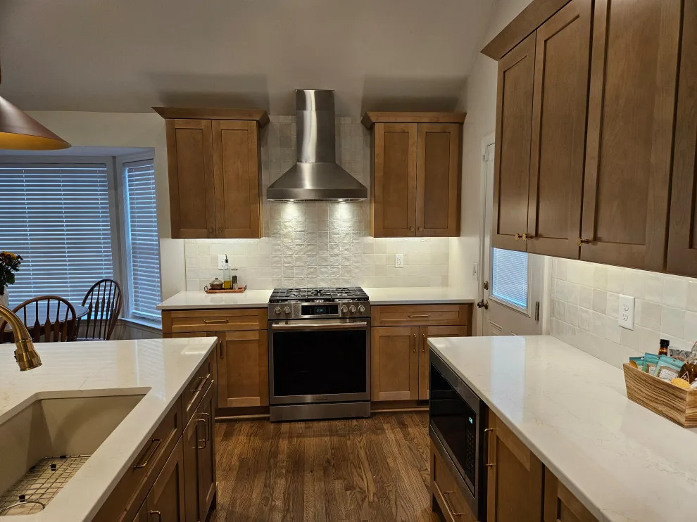 Sandstone Cabinet Transitional Kitchen Renovation by Kitchen Solvers Of Spring Hill - Photo 29