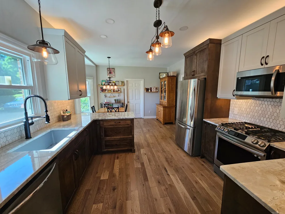 Modern Kitchen Renovation Featuring Various Storage Solutions by Kitchen Solvers Of Spring Hill - Photo 14