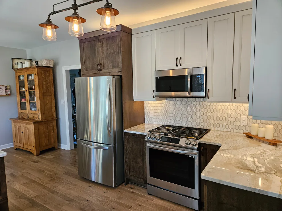 Modern Kitchen Renovation Featuring Various Storage Solutions by Kitchen Solvers Of Spring Hill - Photo 9