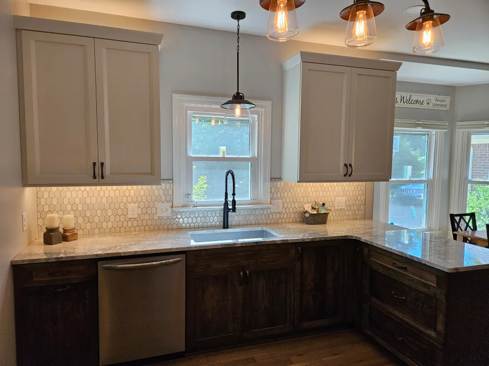 Modern Kitchen Renovation Featuring Various Storage Solutions by Kitchen Solvers Of Spring Hill - Photo 33