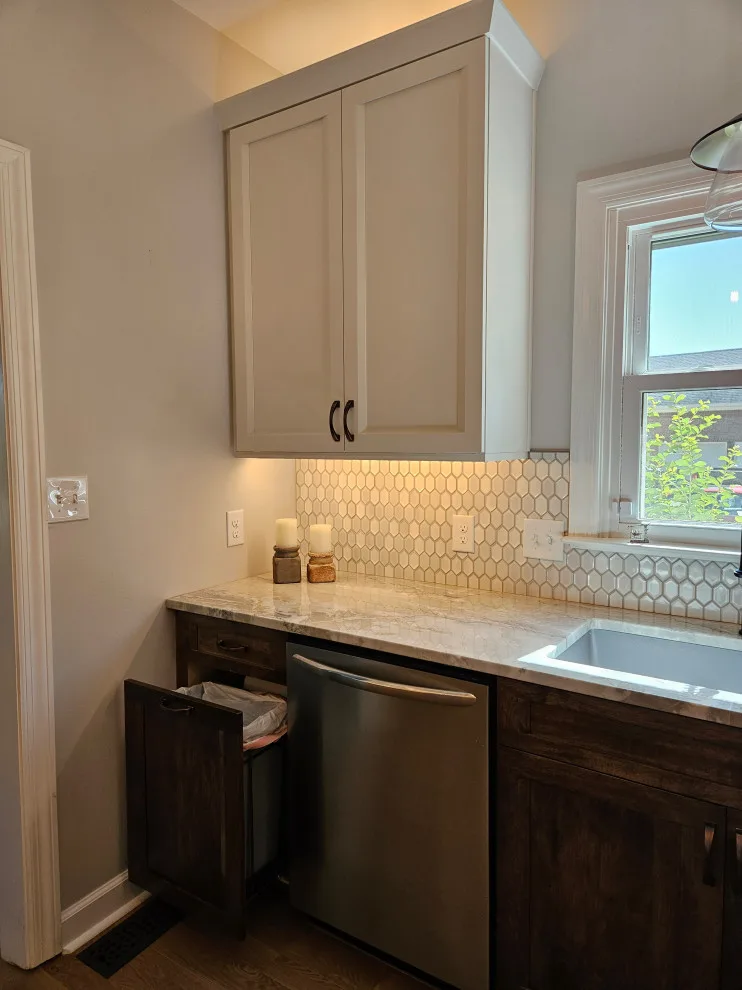 Modern Kitchen Renovation Featuring Various Storage Solutions by Kitchen Solvers Of Spring Hill - Photo 20