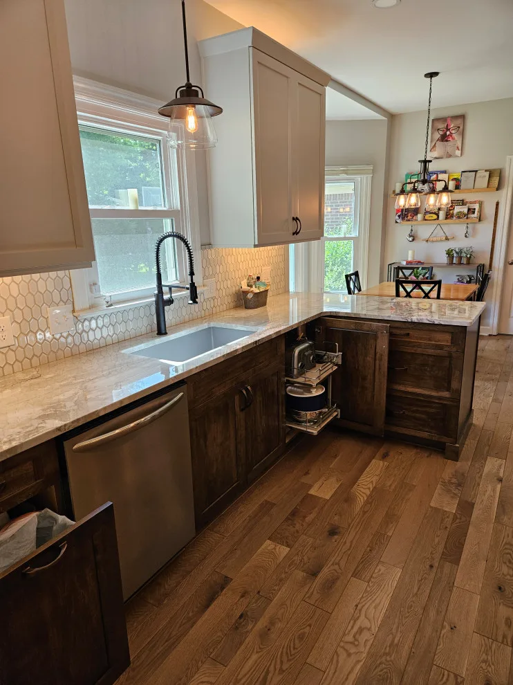 Modern Kitchen Renovation Featuring Various Storage Solutions by Kitchen Solvers Of Spring Hill - Photo 21