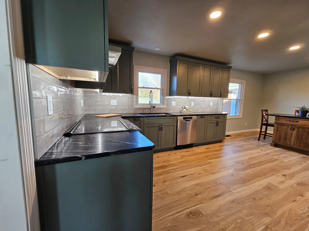 Spruce Cabinet Kitchen Renovation by Kitchen Solvers Of Spring Hill - Photo 8