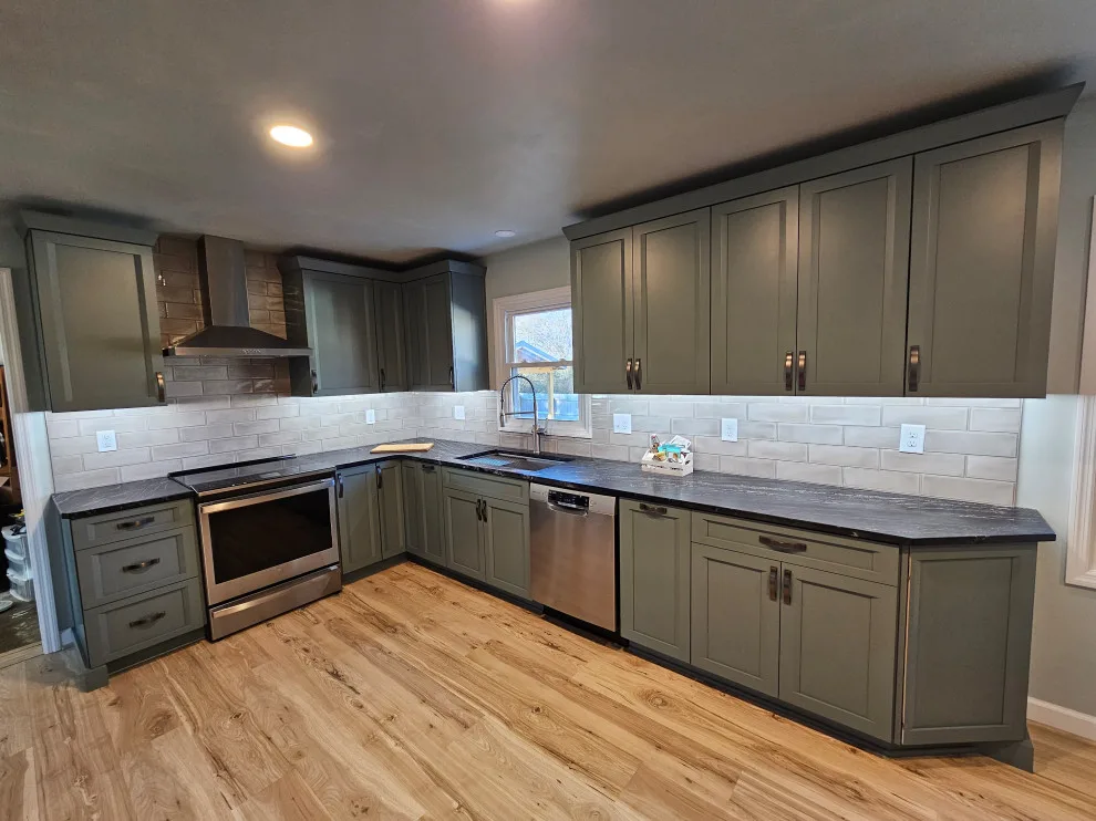 Spruce Cabinet Kitchen Renovation by Kitchen Solvers Of Spring Hill - Photo 2