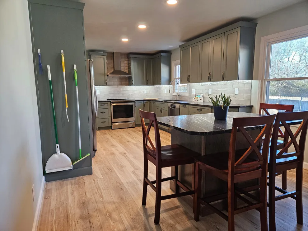 Spruce Cabinet Kitchen Renovation by Kitchen Solvers Of Spring Hill - Photo 15