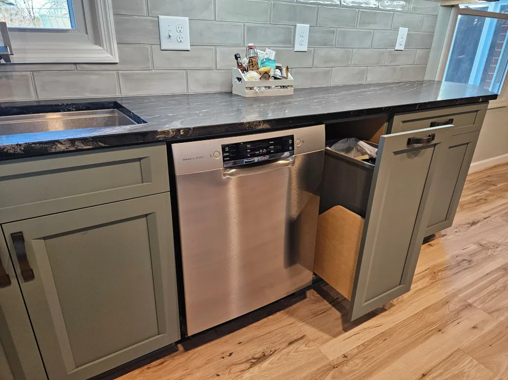 Spruce Cabinet Kitchen Renovation by Kitchen Solvers Of Spring Hill - Photo 16