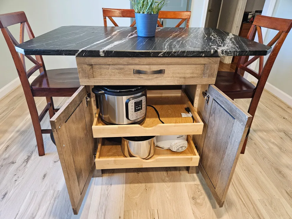 Spruce Cabinet Kitchen Renovation by Kitchen Solvers Of Spring Hill - Photo 21