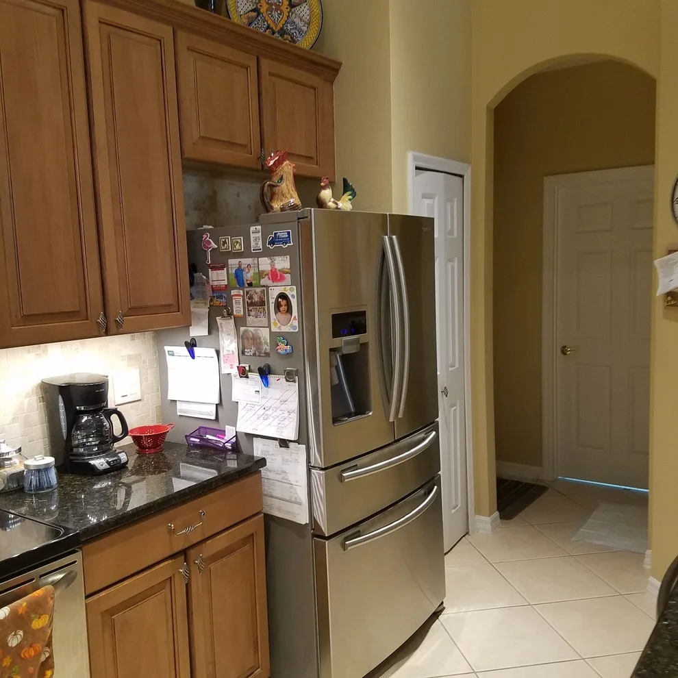 Pearl Sheen Transitional Kitchen Renovation Completed by Kitchen Solvers Of Orlando - Photo 4