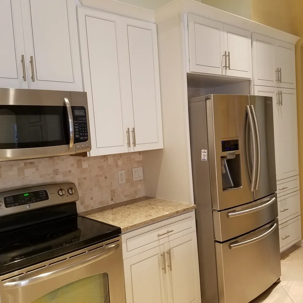 Pearl Sheen Transitional Kitchen Renovation Completed by Kitchen Solvers Of Orlando - Photo 5