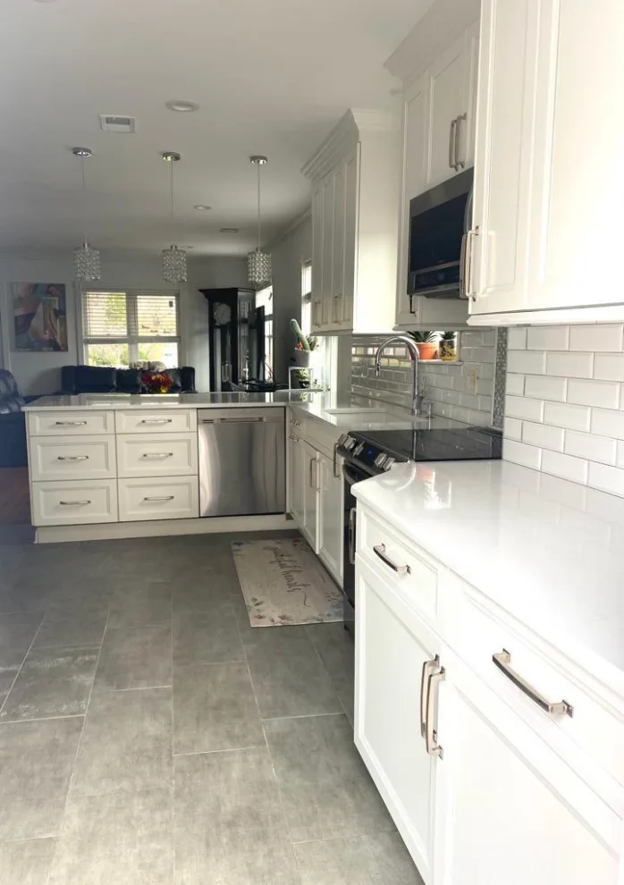 White-on-White Culinary Space by Kings Interior Design - Photo 2