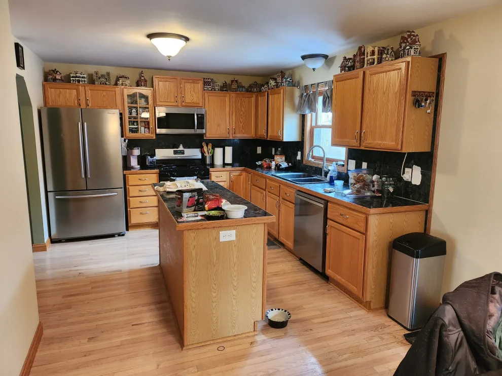 Dual-Color Hybrid Refacing with New Cabinets by Kitchen Solvers Of Madison - Photo 2