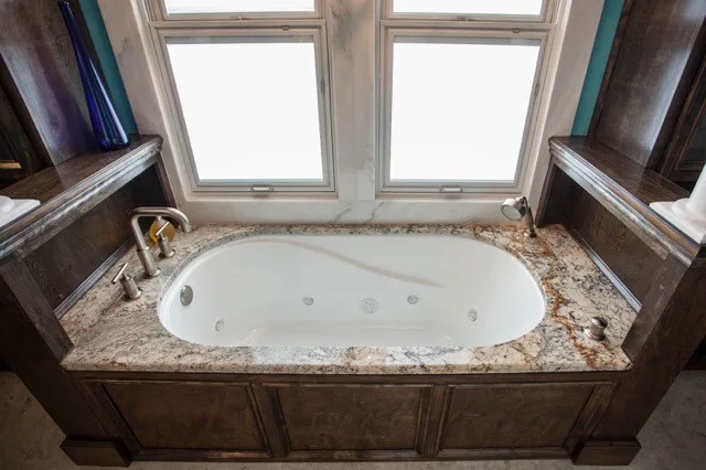 Eclectic Upstairs Master Bedroom and Bathroom by Centerbeam Construction - Photo 10