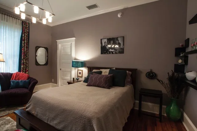 Eclectic Upstairs Master Bedroom and Bathroom by Centerbeam Construction - Photo 22