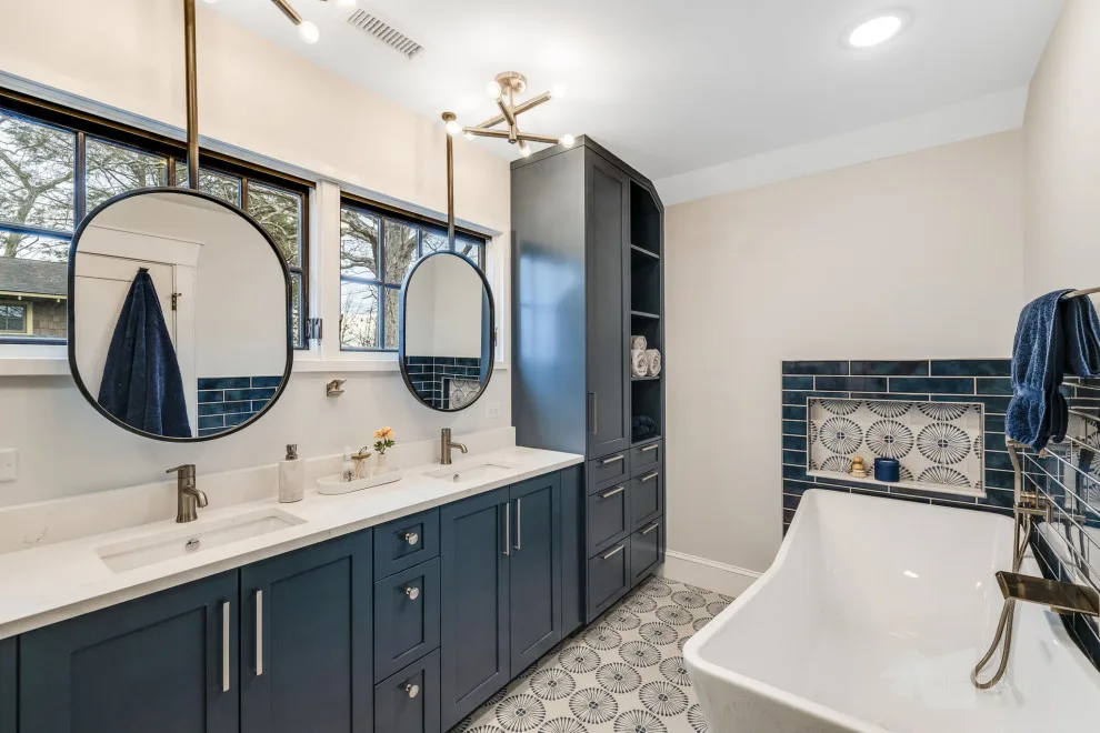Lively Bathroom Renovation by Align Design LLC - Photo 14