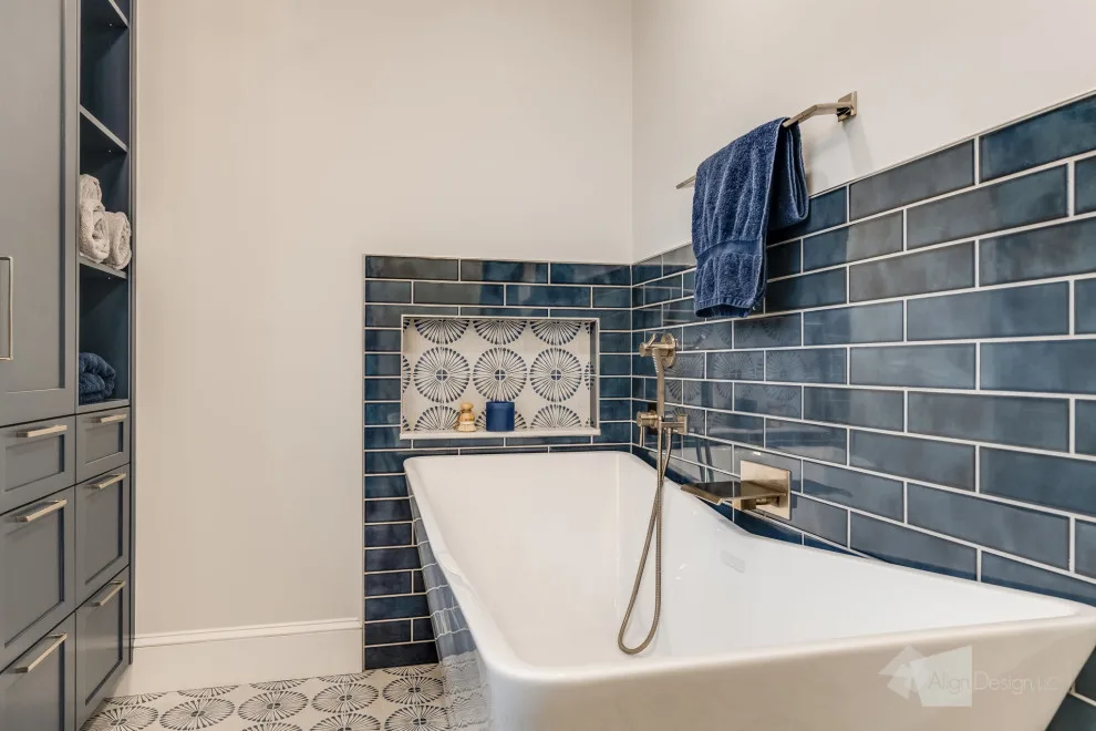 Lively Bathroom Renovation by Align Design LLC - Photo 6