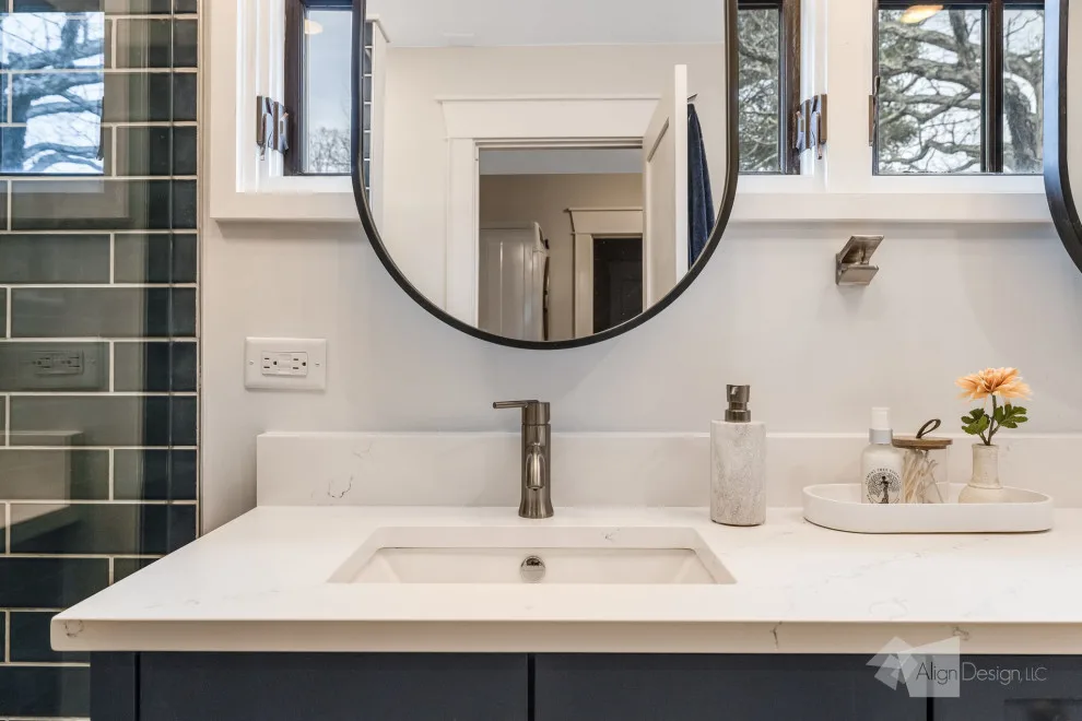 Lively Bathroom Renovation by Align Design LLC - Photo 7