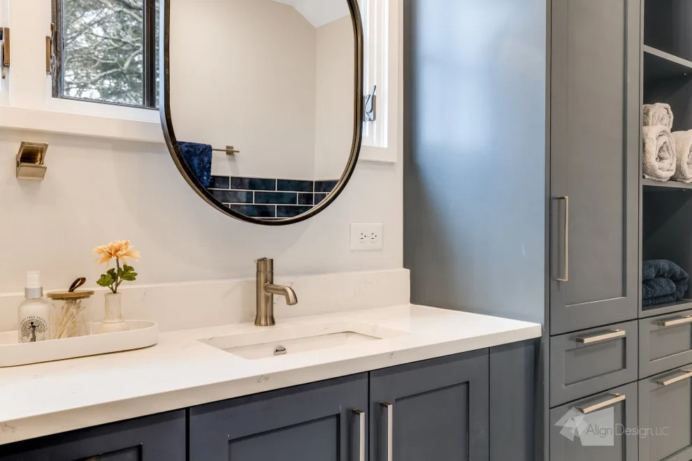 Lively Bathroom Renovation by Align Design LLC - Photo 3