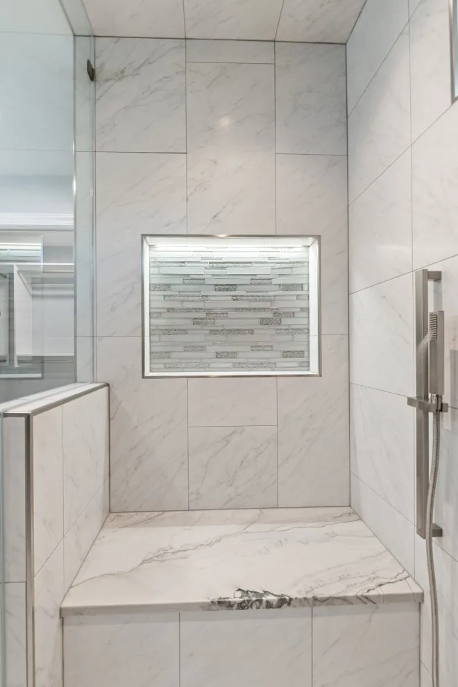 Weddington Downs Primary Bathroom by Detailed Interiors Inc. - Photo 6