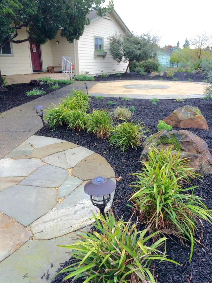 Santa Rosa Front Garden by Rosmarin Landscape Design - Photo 5