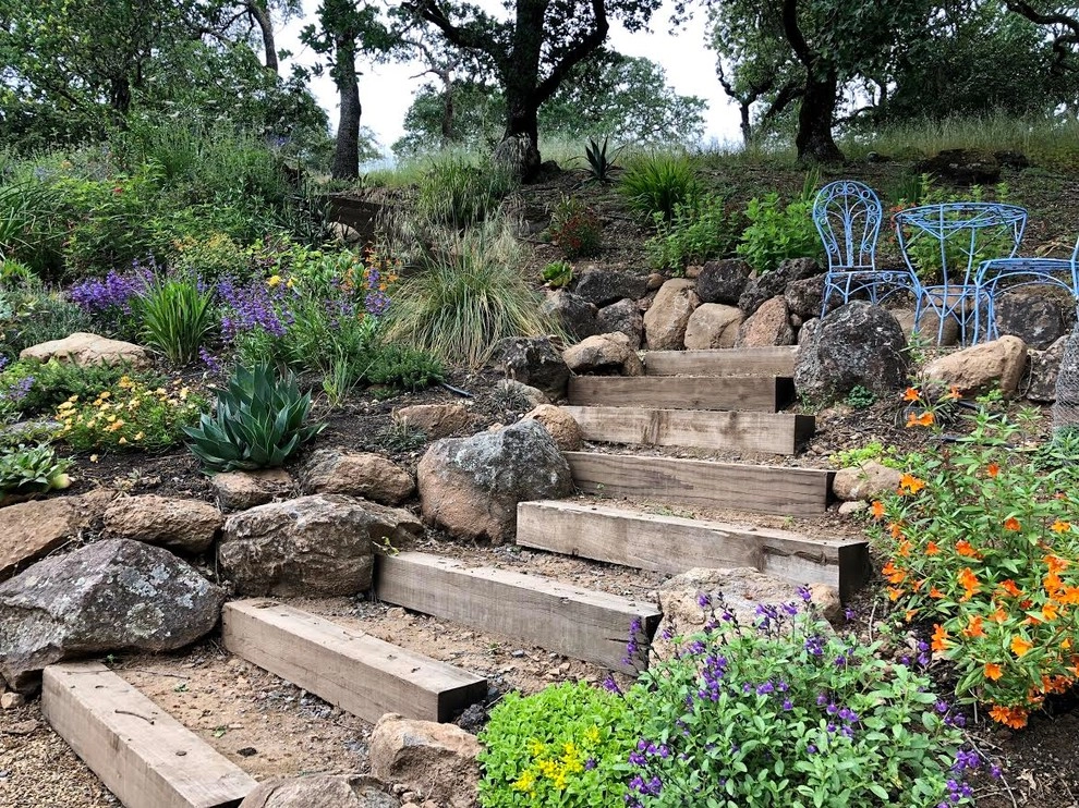 Sonoma County Impressionist Garden by Rosmarin Landscape Design - Photo 40