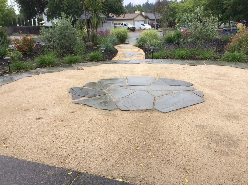 Santa Rosa Front Garden by Rosmarin Landscape Design - Photo 9