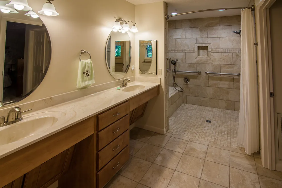 Accessible Restroom for Wheelchair Users by Sunset Builders - Photo 2