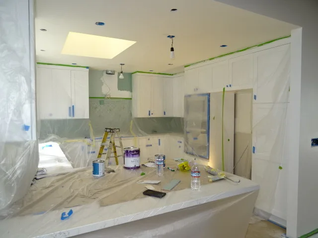 Piedmont Kitchen in Teal and White by Custom Kitchens By John Wilkins, Inc. - Photo 3