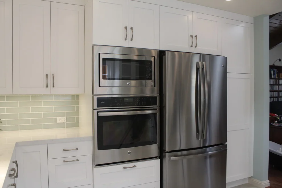 Piedmont Kitchen in Teal and White by Custom Kitchens By John Wilkins, Inc. - Photo 31