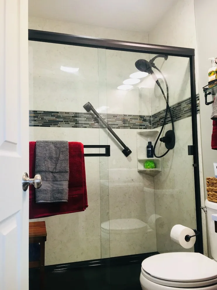 Who Can Fit in a 32-Inch Square Shower? by Michelle Voudrie - Lowe's Of North Springfield, IL - Photo 2