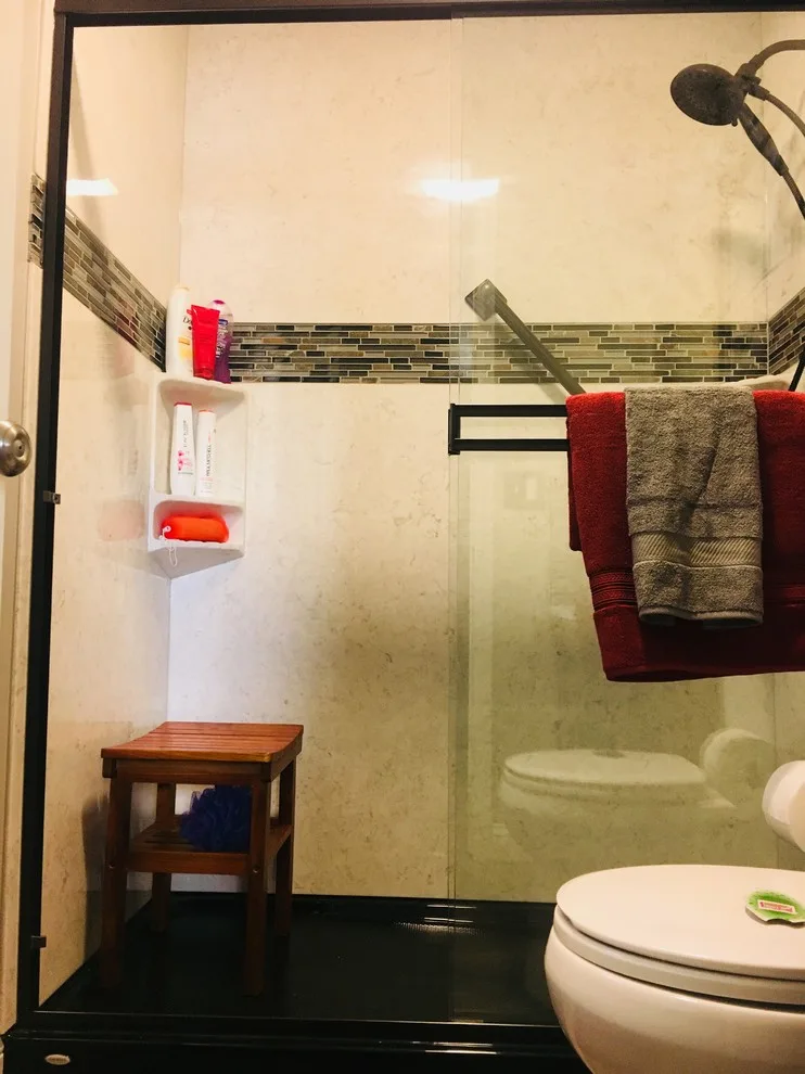 Who Can Fit in a 32-Inch Square Shower? by Michelle Voudrie - Lowe's Of North Springfield, IL - Photo 3