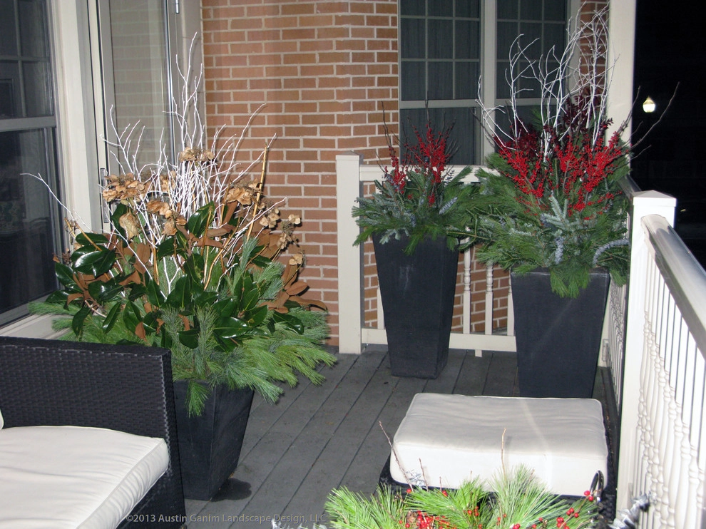 Seasonal Winter Decor & Containers - Fairfield County by Austin Ganim Landscape Design, LLC - Photo 2