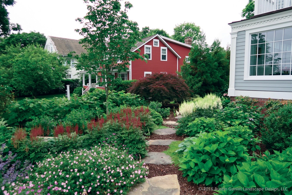 Circular Waterfront Garden - Darien, CT by Austin Ganim Landscape Design, LLC - Photo 14