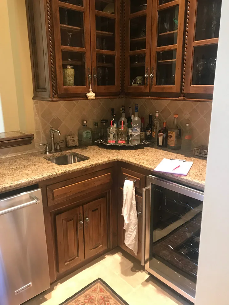 Elegant Wine Room by Edmond Kitchen & Bath LLC - Photo 2