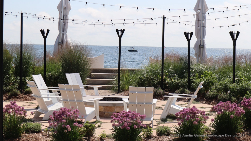 Beachside Garden & Firepit by Austin Ganim Landscape Design, LLC - Photo 2
