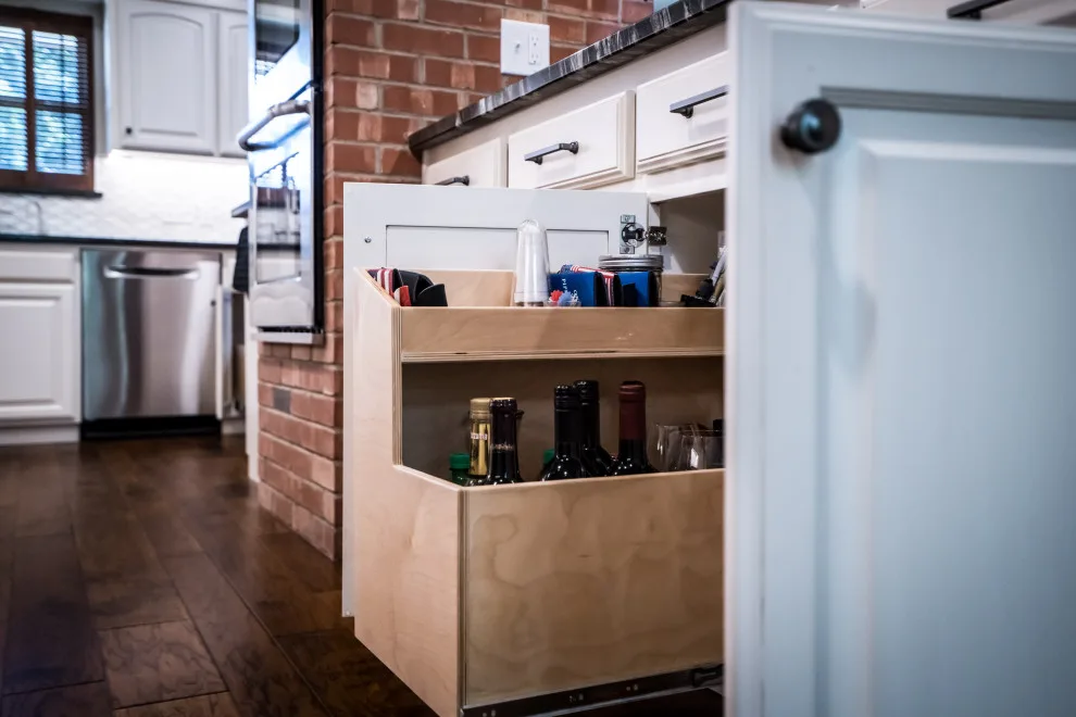 Transitional Monochrome Kitchen by Heritage Renovations - Photo 28
