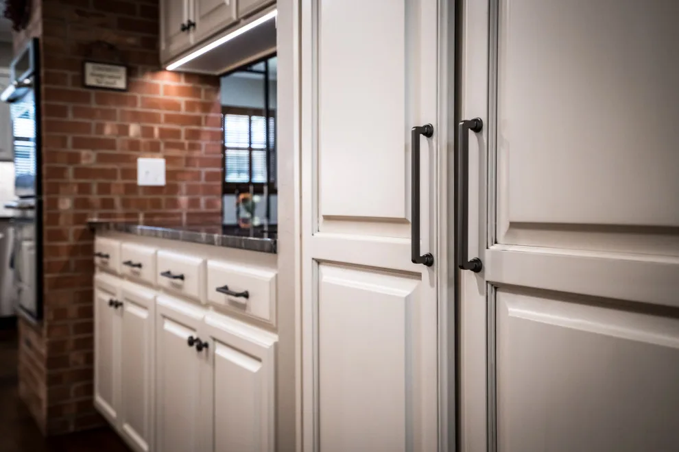 Transitional Monochrome Kitchen by Heritage Renovations - Photo 29