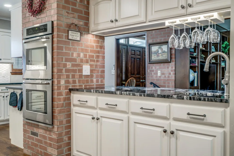 Transitional Monochrome Kitchen by Heritage Renovations - Photo 3