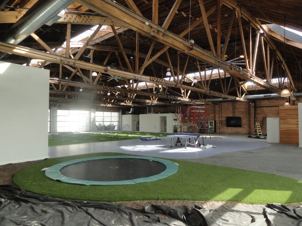 Private Indoor Sports Field by RugZoom Synthetic Grass & Landscaping - Photo 9