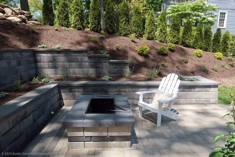 Interlocking Concrete Pavers & Segmental Wall Products by Austin Ganim Landscape Design, LLC - Photo 7